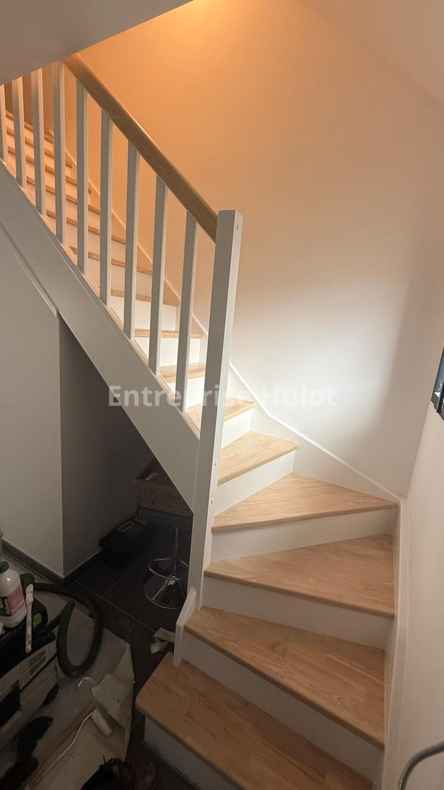 Rénovation peinture escalier