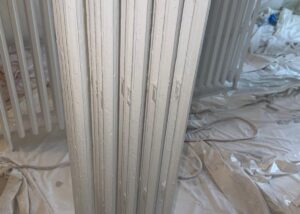 Peinture radiateurs en fonte